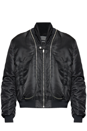 ジャケット・アウター GUCCI LEATHER BOMBER JACKET Gucci - GG leather bomber jacket Gucci